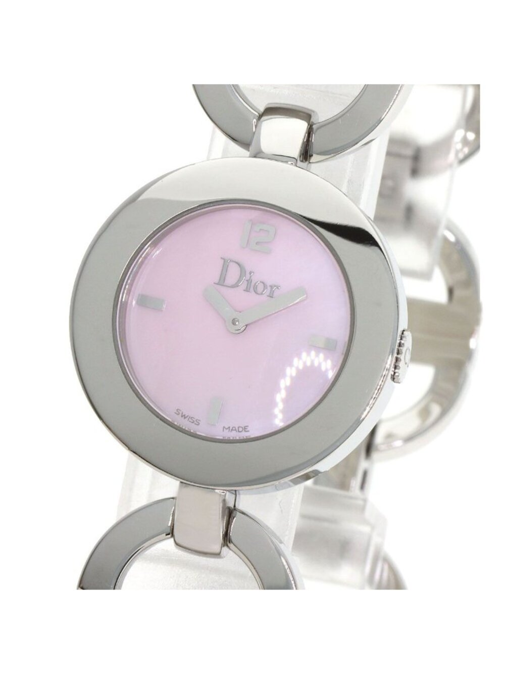 Dior Maris Watch SS Pink Shell - Picture 3 of 15